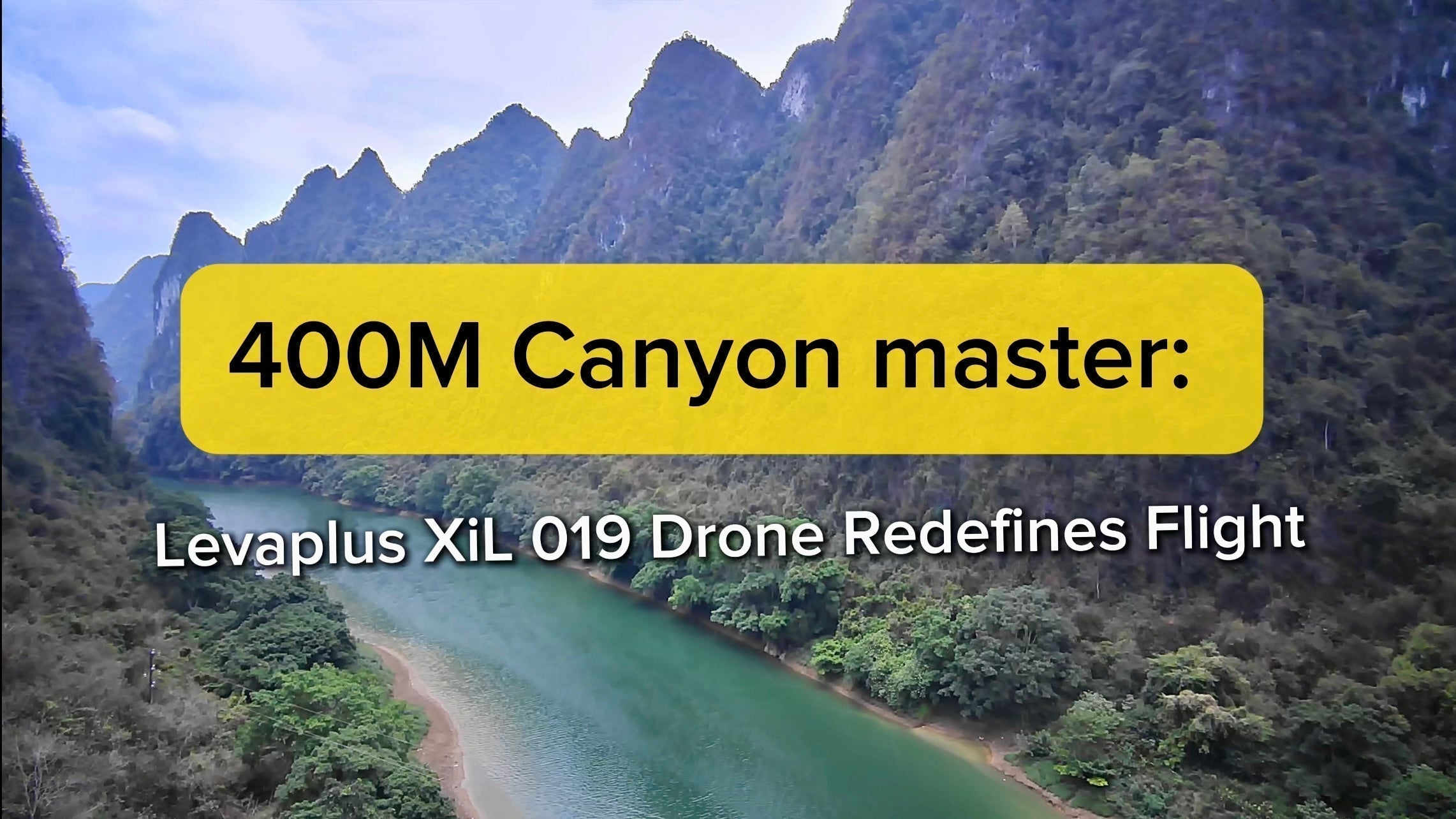 Unlock the top experience of sky perspective — Levaplus XiL 019 flagship aerial drone is coming!