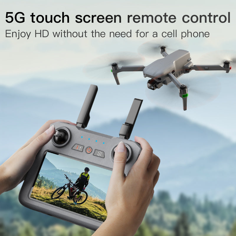 Levaplus XiL 019 Drone: 4K, 10KM Range, 45Min Flight, 3-Axis Gimbal & Obstacle Avoidance