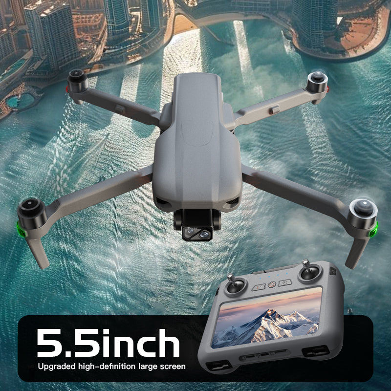 Levaplus XiL 019 Drone: 4K, 10KM Range, 45Min Flight, 3-Axis Gimbal & Obstacle Avoidance