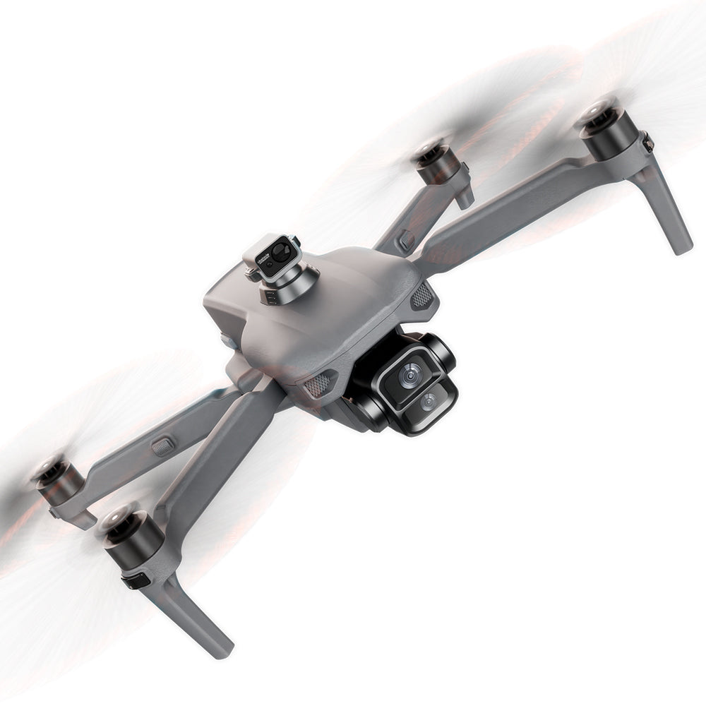 Levaplus XiL 019 Max Drone: 8K Image, 4K Video, 10KM Range, 55Min Flight, 3-Axis Gimbal & Obstacle Avoidance