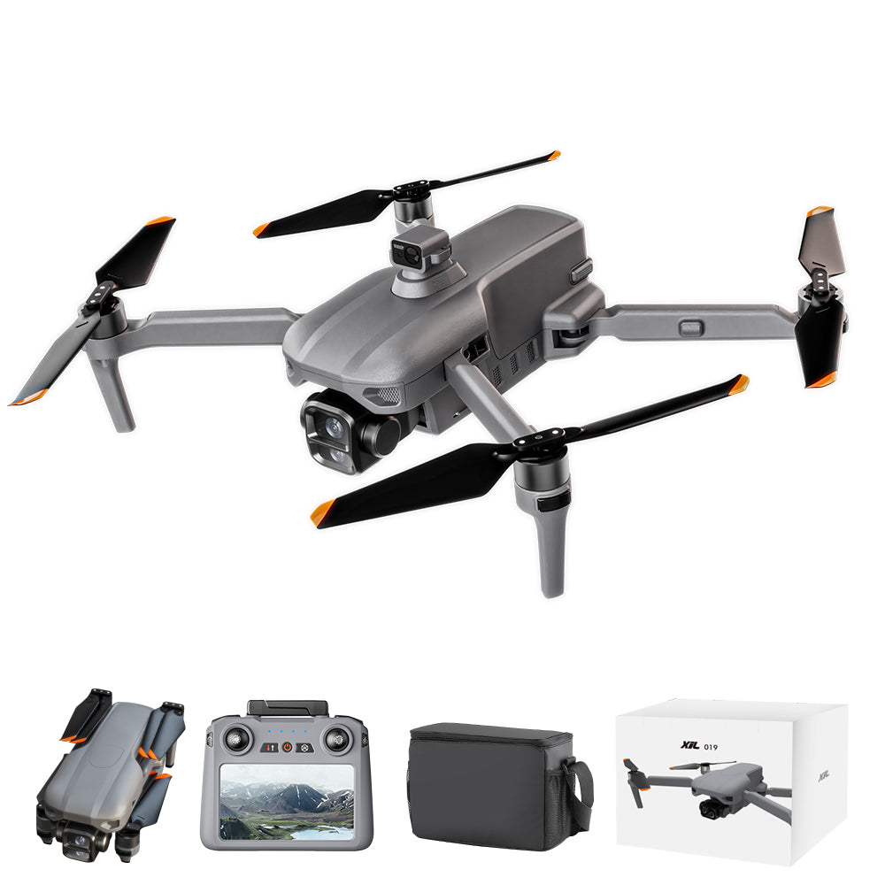 Levaplus XiL 019 Max Drone: 8K Image, 4K Video, 10KM Range, 55Min Flight, 3-Axis Gimbal & Obstacle Avoidance