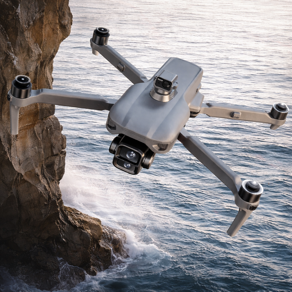 Levaplus XiL 019 Max Drone: 8K Image, 4K Video, 10KM Range, 55Min Flight, 3-Axis Gimbal & Obstacle Avoidance