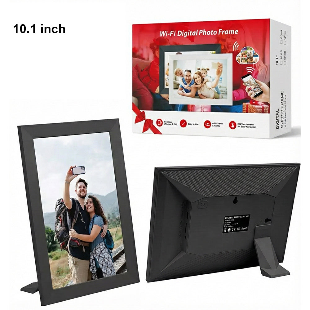 Levaplus WiFi Digital Photo Frame: IPS Panel, Touchscreen, Auto-Rotate, 32GB, Frameo App