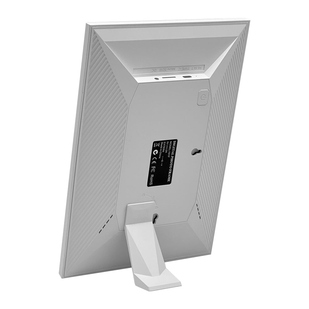 Levaplus WiFi Digital Photo Frame: Touchscreen, Auto-Rotate, 32GB, Frameo App