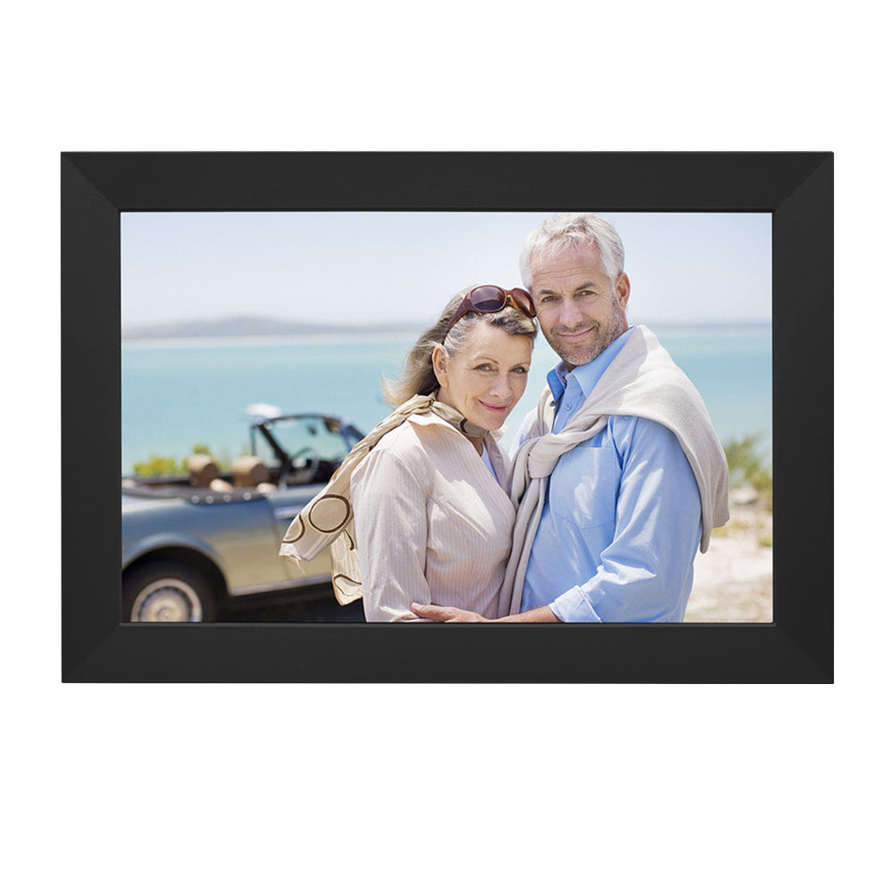 Levaplus WiFi Digital Photo Frame: Touchscreen, Auto-Rotate, 32GB, Frameo App