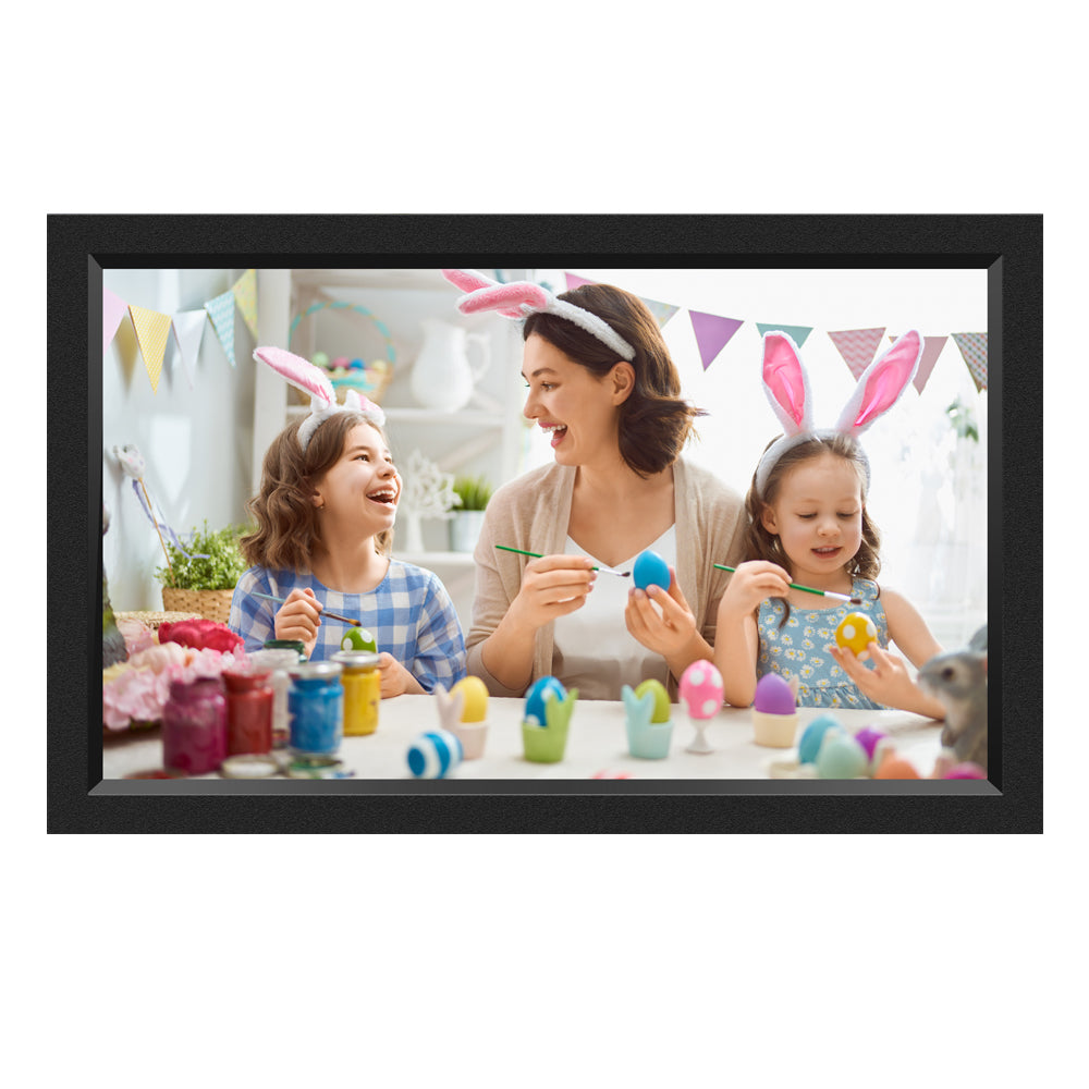 Levaplus WiFi Digital Photo Frame: Touchscreen, Auto-Rotate, 32GB, Frameo App