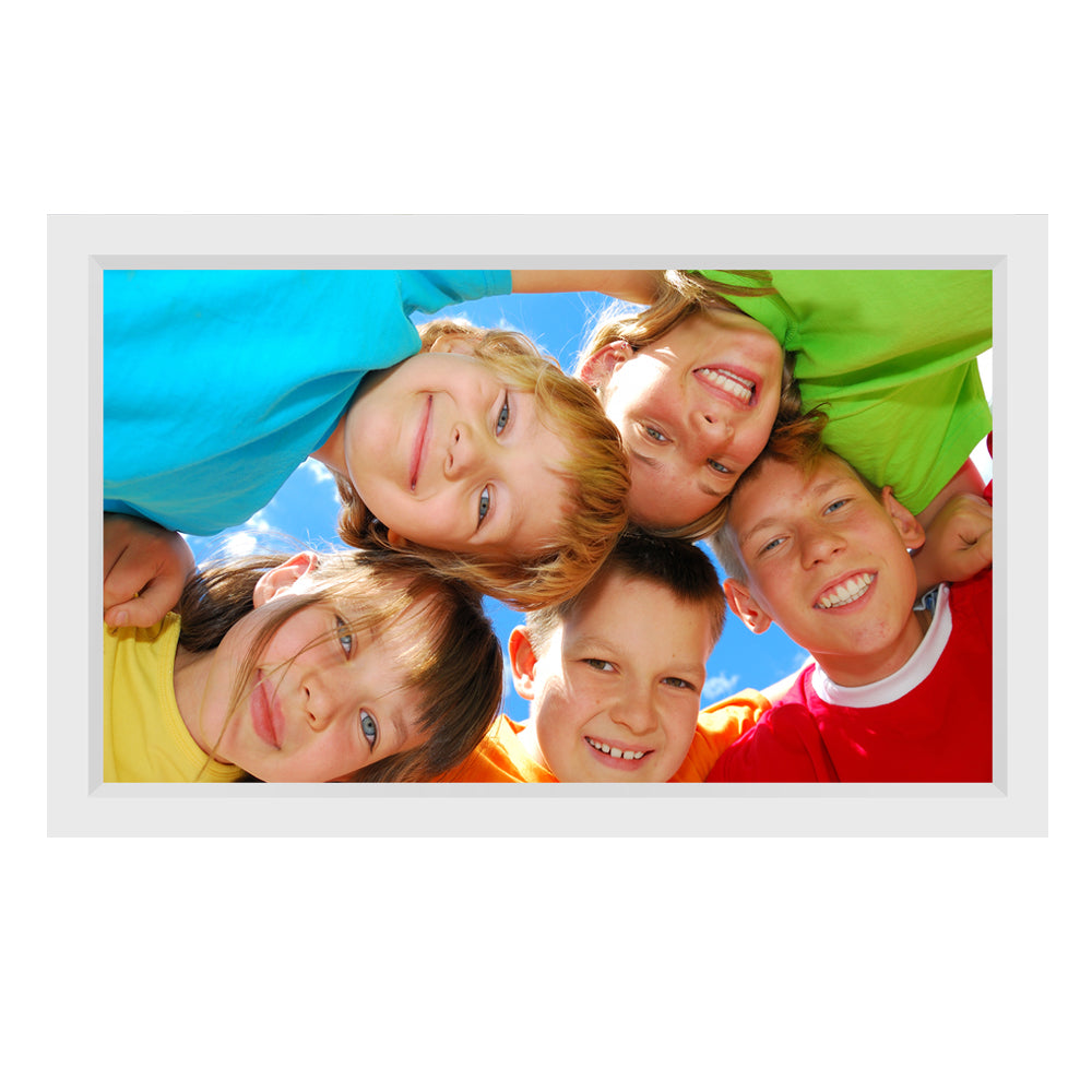Levaplus WiFi Digital Photo Frame: Touchscreen, Auto-Rotate, 32GB, Frameo App