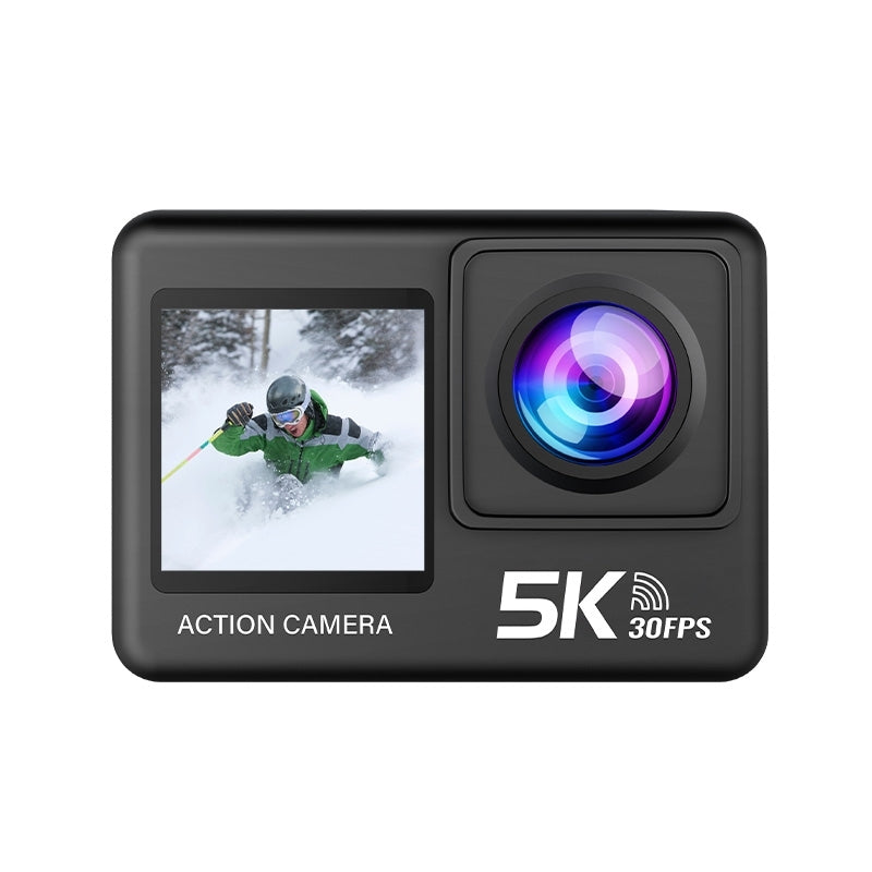 Levaplus 5K 30fps Ultra HD Video Action Camera--50MP Photo, EIS, WiFi Remote Control, 30m Waterproof