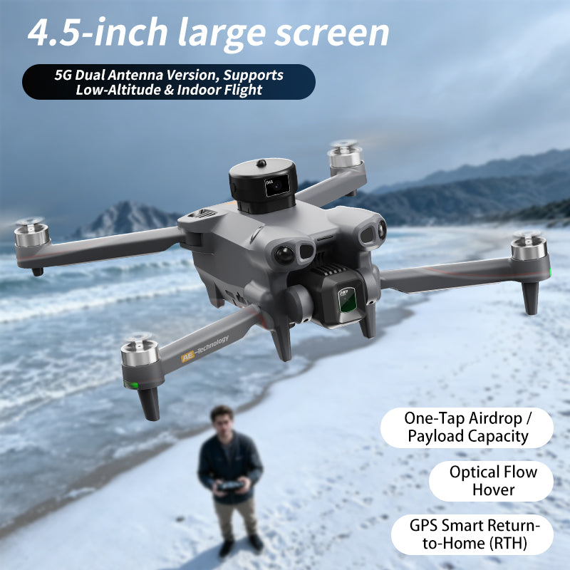 Levaplus AE51 GPS Drone--1080P Camera, 25 Min Flight & Obstacle Avoidance