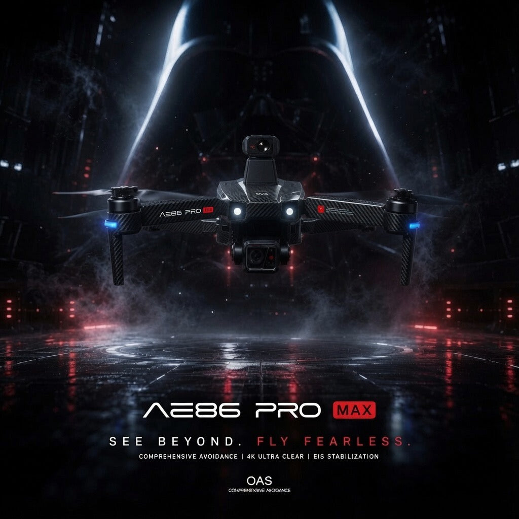 Levaplus AE86 Pro Max+ Drone – Gimbal 8K HD camera, 2nd-gen AI Chip, 11.2 miles(18KM) Flight, 48-min Endurance