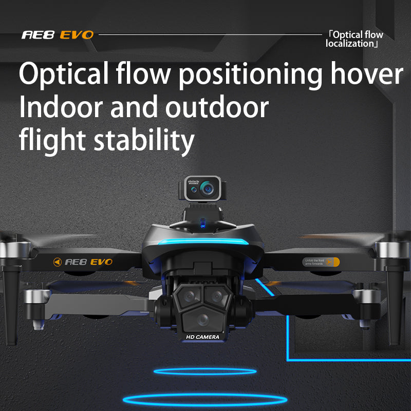 Levaplus 2025 New AE8 EVO Drone- Professional Aerial Photography, Brushless Power, Smart Follow, Foldable Design