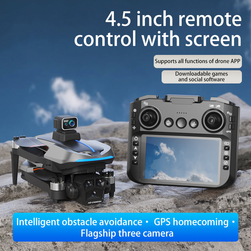 Levaplus 2025 New AE8 EVO Drone- Professional Aerial Photography, Brushless Power, Smart Follow, Foldable Design
