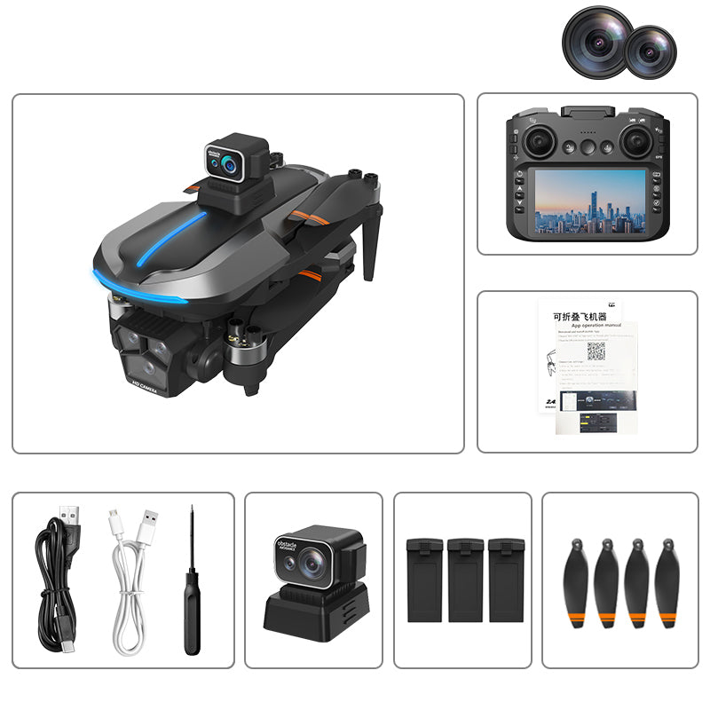 Levaplus AE8 EVO Professional 8K Dual-Camera Foldable Drone