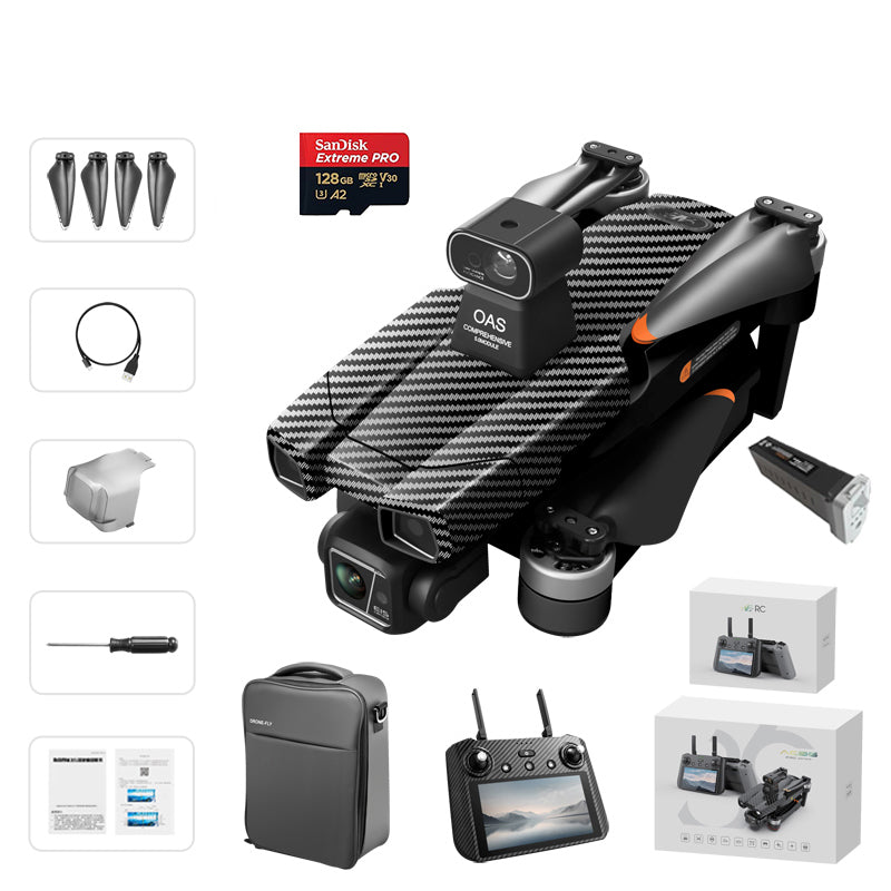 Levaplus AE86 Pro Max+ 8K Drone with Gimbal Camera & 11.2-Mile Range