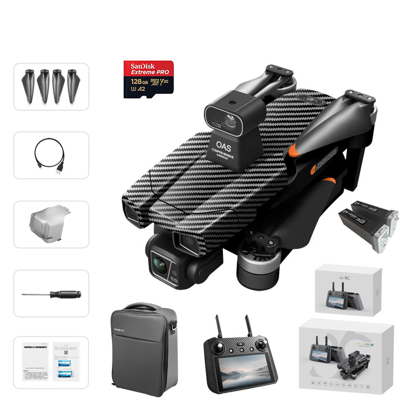 Levaplus AE86 Pro Max+ 8K Drone with Gimbal Camera & 11.2-Mile Range