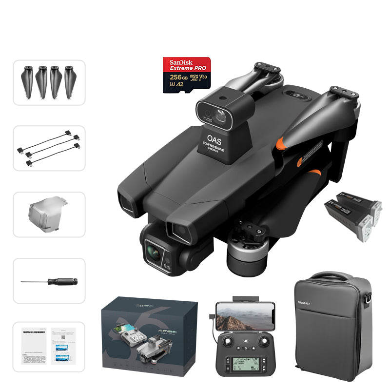 Levaplus AE86 Pro Max+ 8K Drone with Gimbal Camera & 11.2-Mile Range