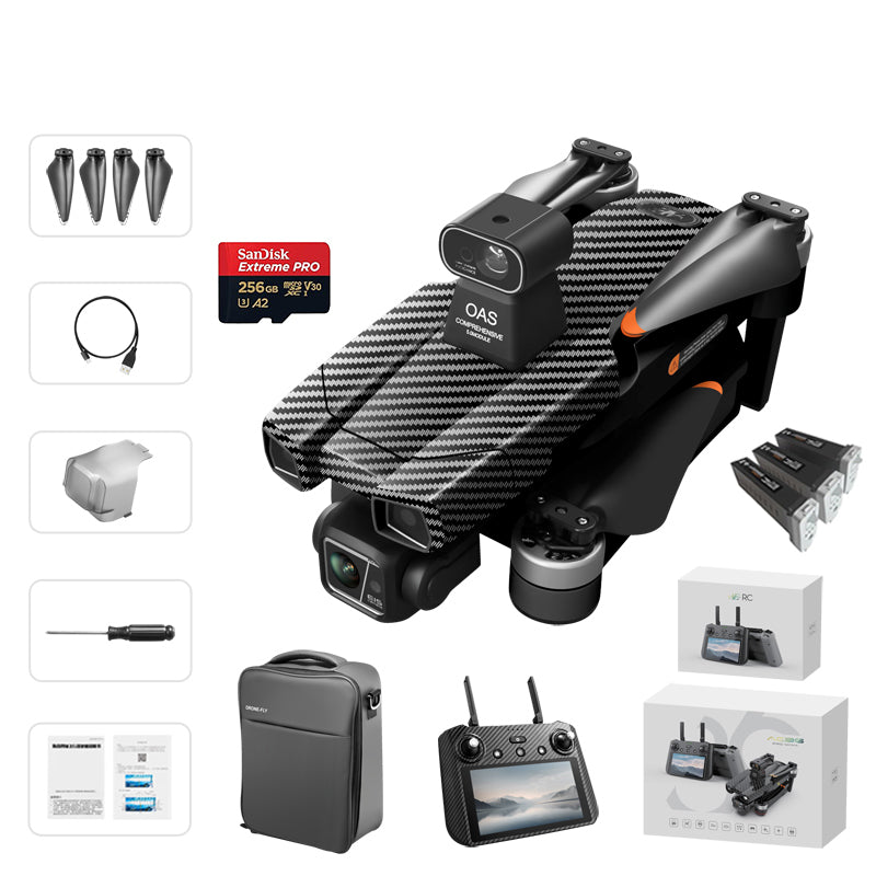 Levaplus AE86 Pro Max+ 8K Drone with Gimbal Camera & 11.2-Mile Range