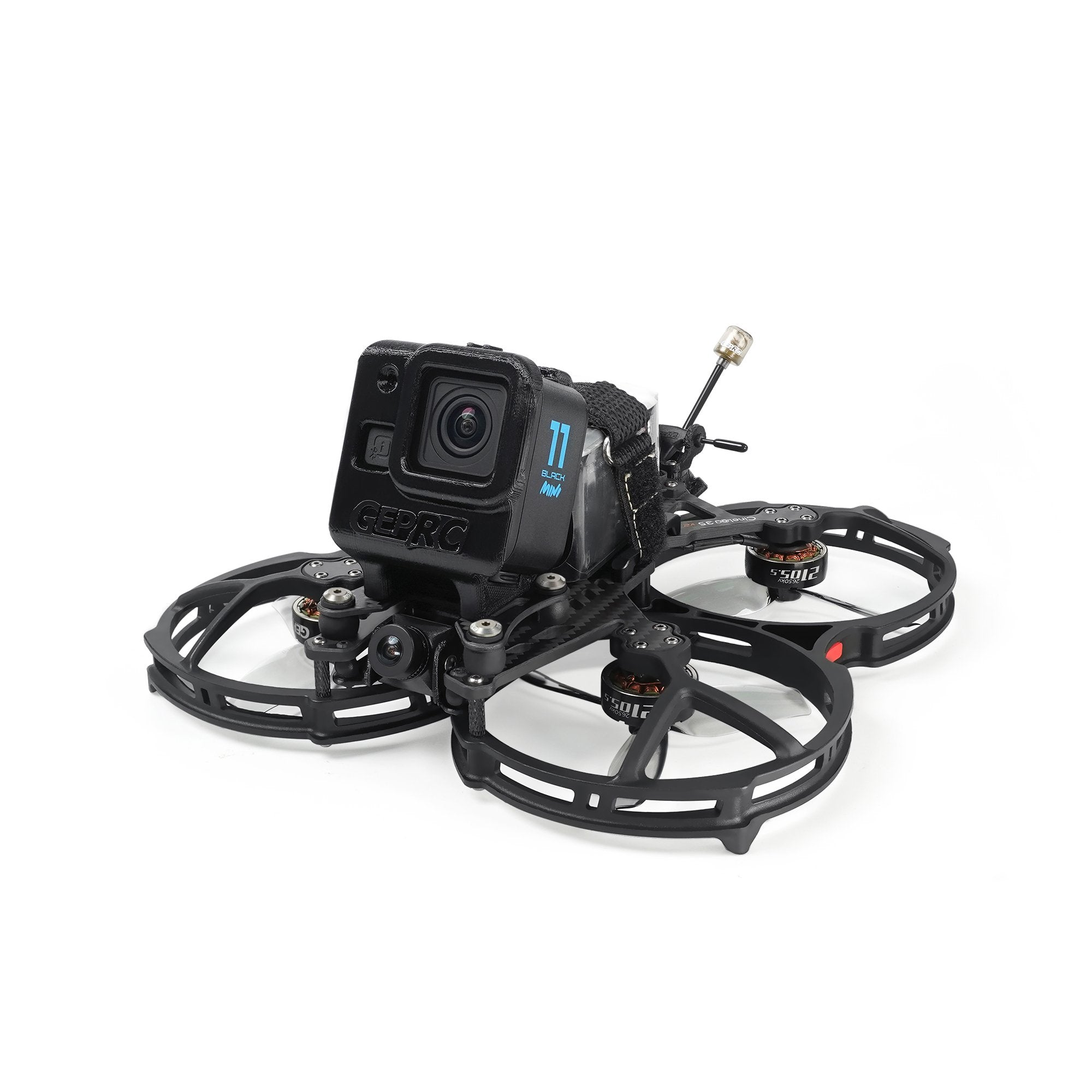 3.5" GEPRC CineLog35 V2 Analog FPV Drone--Caddx Ratel2 Camera, and RAD 1W VTX, 130 KM/H High Speed
