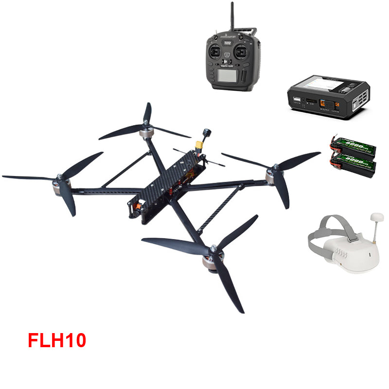 Levaplus FLH 7"/10" 3.5KG/6KG Heavy Lift GPS Drone, Flight distance 10km , Speed 120-140 km/h,Max altitude 6000 meters, Air-drop function