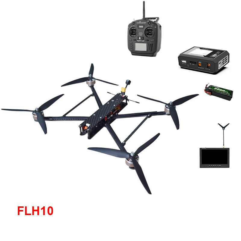 Levaplus FLH 7"/10" 3.5KG/6KG Heavy Lift GPS Drone, Flight distance 10km , Speed 120-140 km/h,Max altitude 6000 meters, Air-drop function