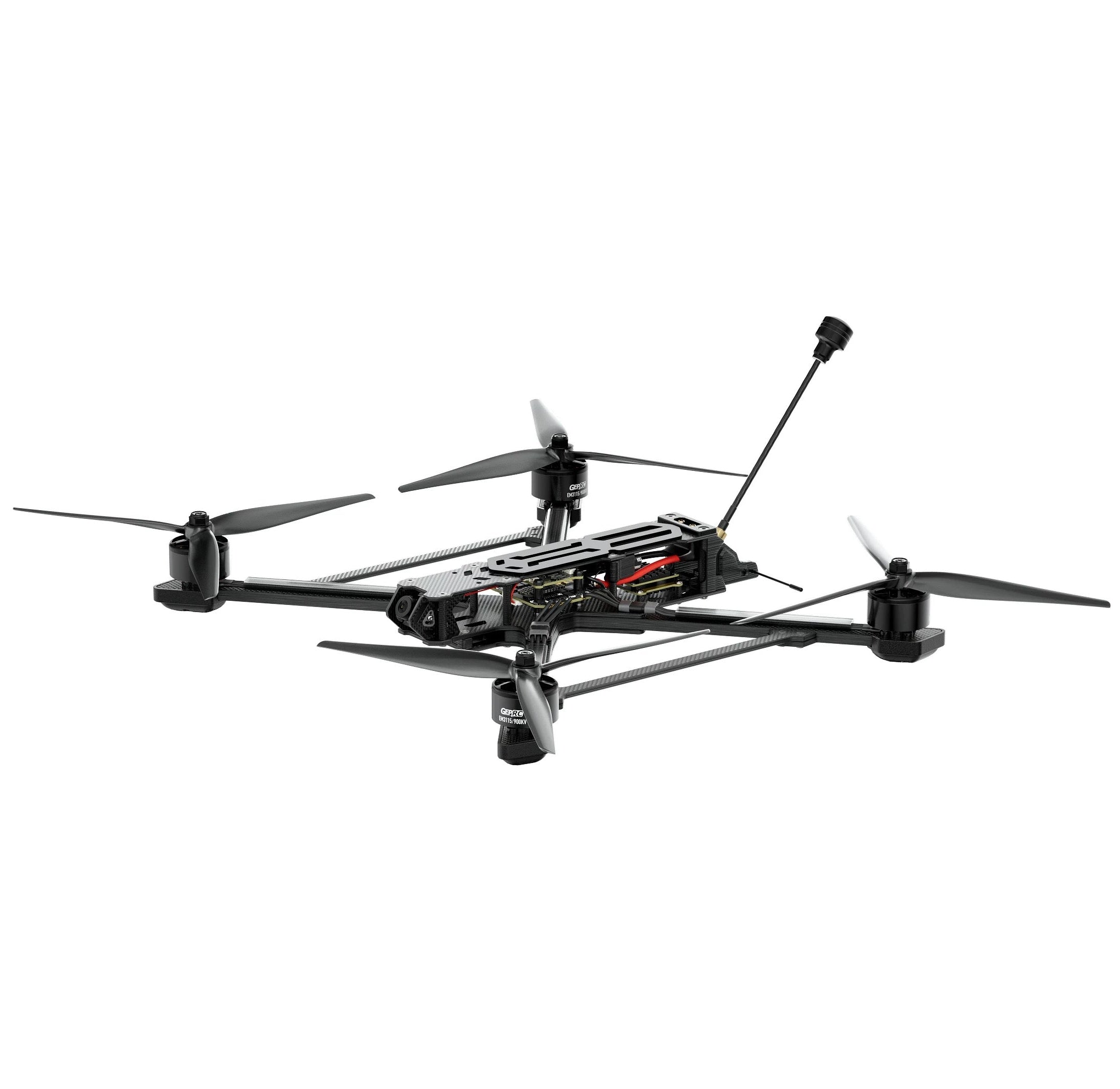 10" Heavy Lift GEPRC EF10 Analog FPV Drone--3KG Payload, Caddx Ratel2 Camera, and RAD VTX 5.8G 2.5W