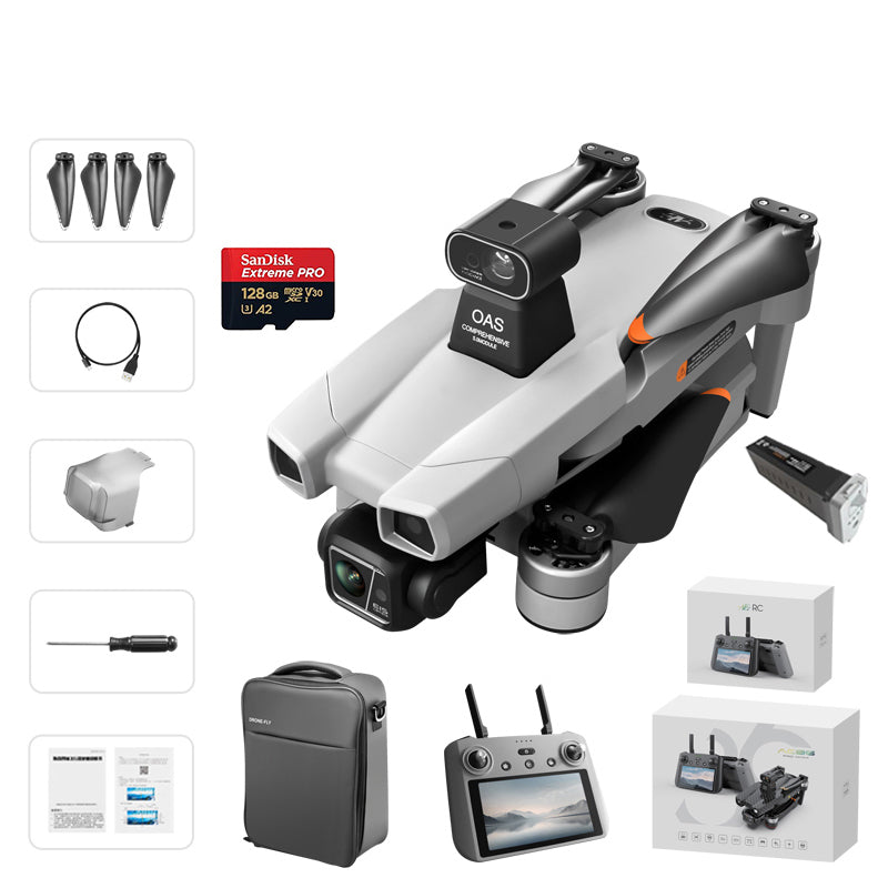 Levaplus AE86 Pro Max+ 8K Drone with Gimbal Camera & 11.2-Mile Range
