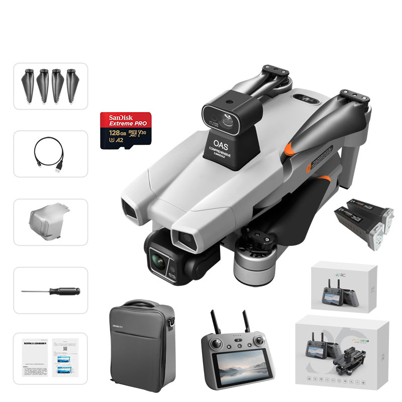 Levaplus AE86 Pro Max+ 8K Drone with Gimbal Camera & 11.2-Mile Range