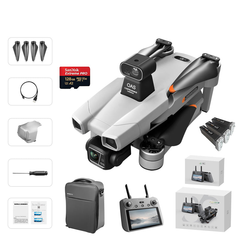 Levaplus AE86 Pro Max+ 8K Drone with Gimbal Camera & 11.2-Mile Range