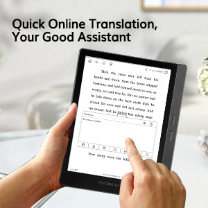 Meebook M7: 6.8" Eink Carta Screen 300PPI E-Reader, Smart Light, Android 11, Google Play & Speaker