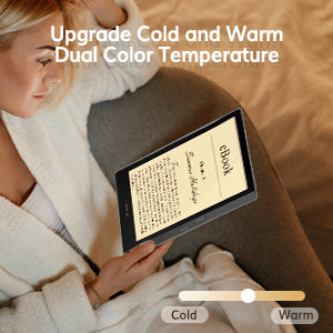 Meebook M7: 6.8" Eink Carta Screen 300PPI E-Reader, Smart Light, Android 11, Google Play & Speaker