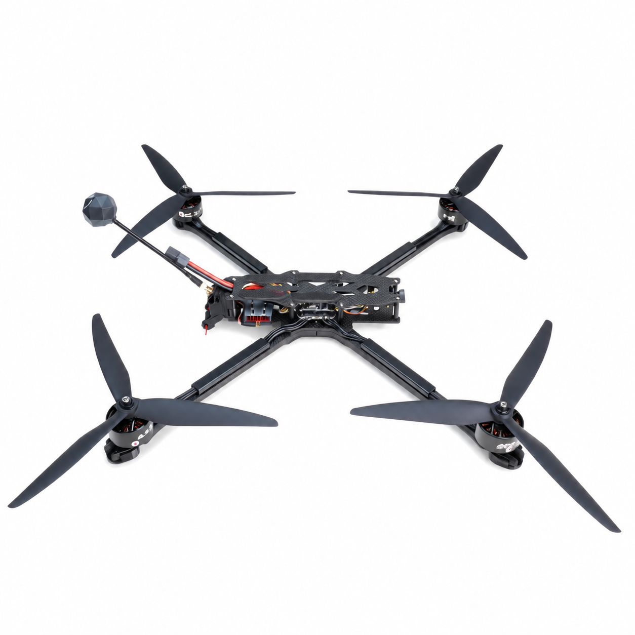 10” Axisflying Warrior X10 Heavy-Lift Analog FPV Drone – 3KG Payload, 10KM Range, IPX4 Waterproof, Dual Camera, ELRS 2.4G/915MHz, GPS