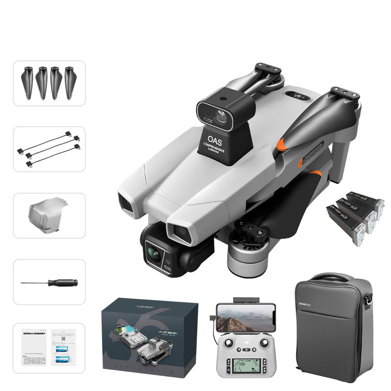 Levaplus AE86 Pro Max+ 8K Drone with Gimbal Camera & 11.2-Mile Range