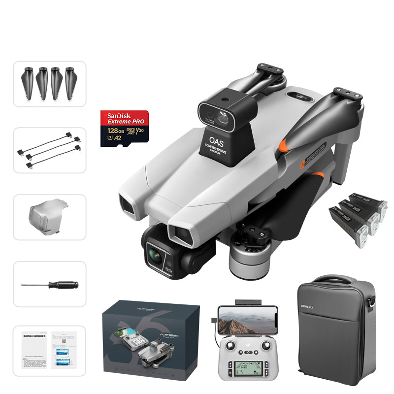 Levaplus AE86 Pro Max+ 8K Drone with Gimbal Camera & 11.2-Mile Range