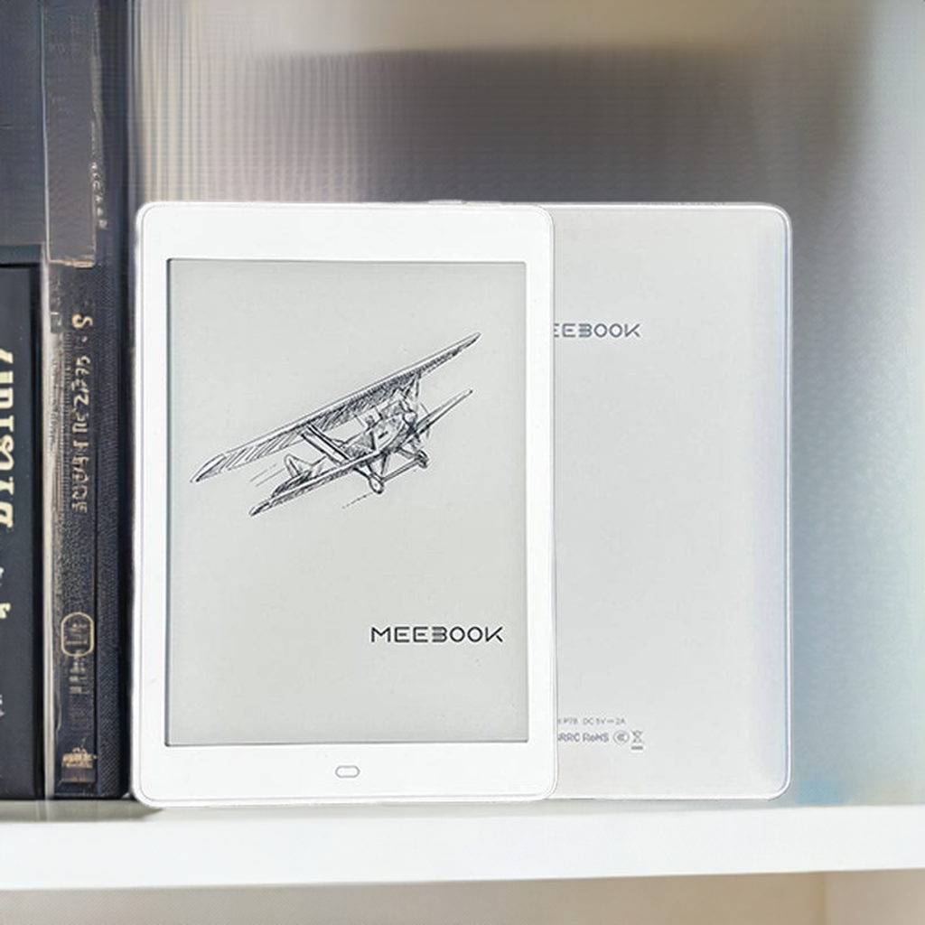 Front view of the Meebook P78 7.8-inch E Ink eBook Reader