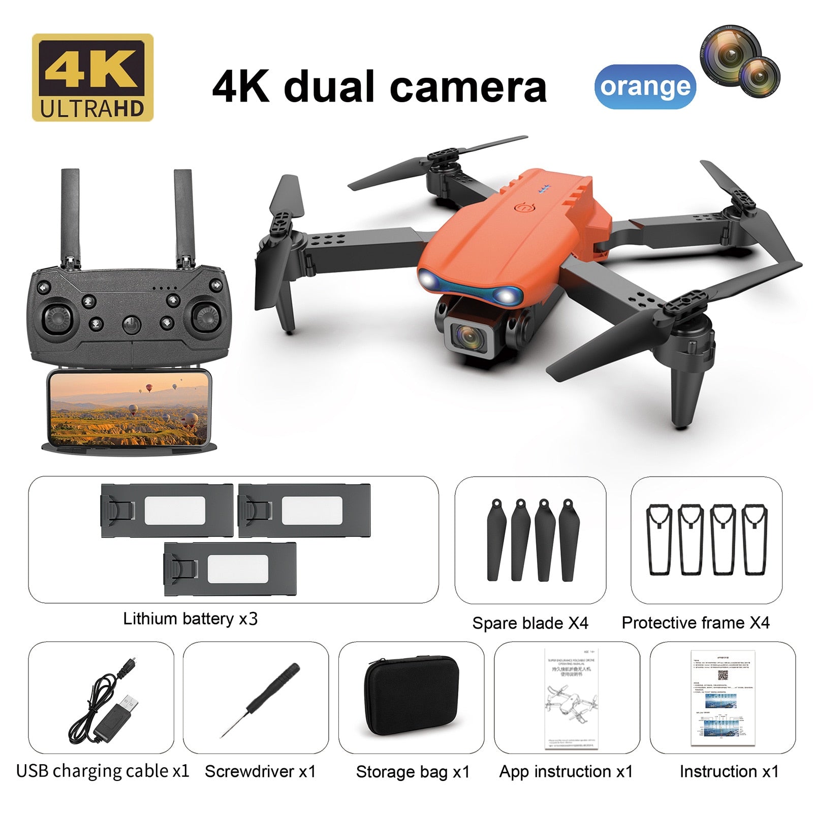 K3 E99 Pro Drone - Levaplus USA