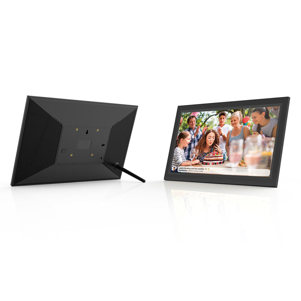 Levaplus WiFi Digital Photo Frame: IPS Panel, Touchscreen, Auto-Rotate, 32GB, Frameo App