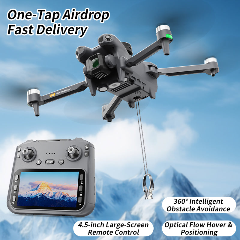 Levaplus AE51 GPS Drone--1080P Camera, 25 Min Flight & Obstacle Avoidance
