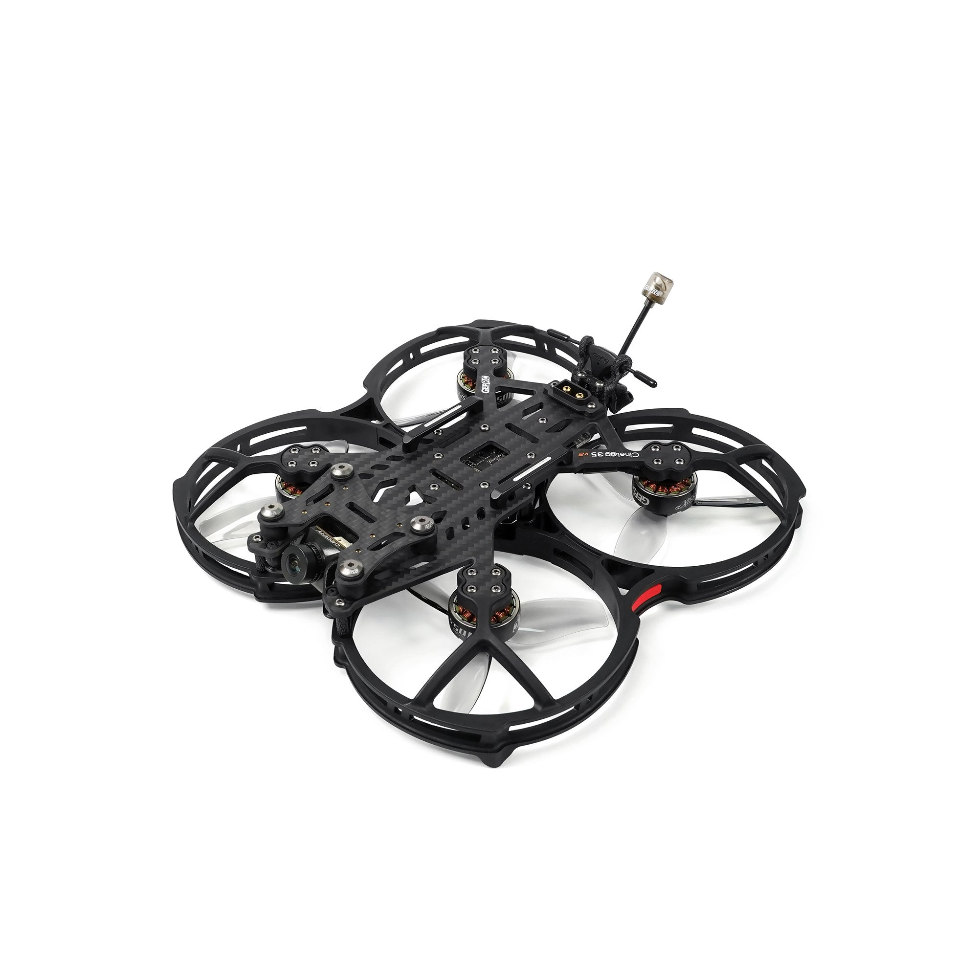3.5" GEPRC CineLog35 V2 Analog FPV Drone--Caddx Ratel2 Camera, and RAD 1W VTX, 130 KM/H High Speed