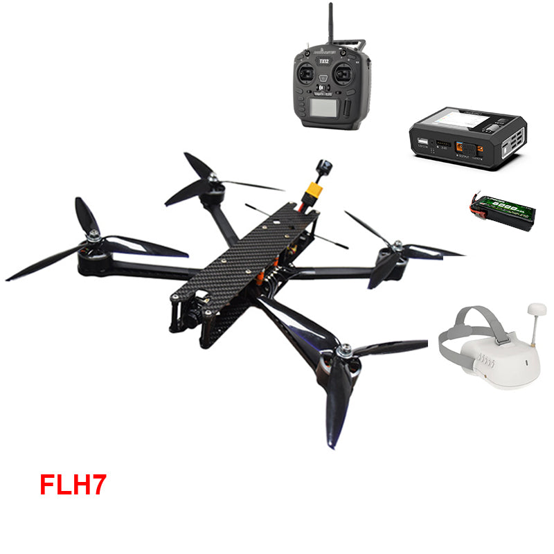 Levaplus FLH 7"/10"  3.5KG/6KG Heavy Lift GPS Drone, Flight distance 10km , Speed 120-140 km/h，Max altitude 6000 meters, Air-drop function