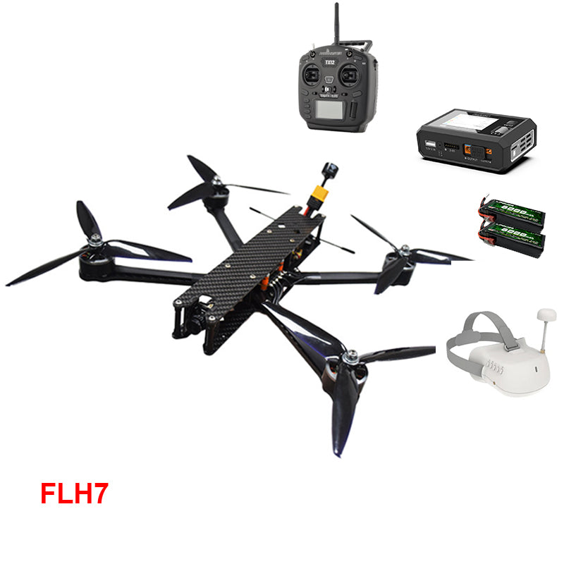 Levaplus FLH 7"/10"  3.5KG/6KG Heavy Lift GPS Drone, Flight distance 10km , Speed 120-140 km/h，Max altitude 6000 meters, Air-drop function