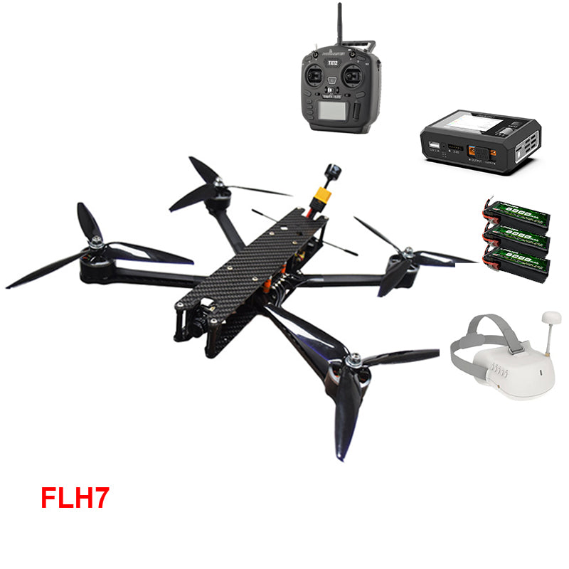 Levaplus FLH 7"/10"  3.5KG/6KG Heavy Lift GPS Drone, Flight distance 10km , Speed 120-140 km/h，Max altitude 6000 meters, Air-drop function