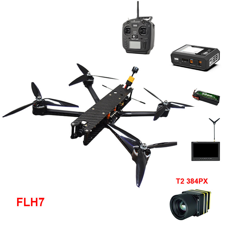 Levaplus FLH 7"/10"  3.5KG/6KG Heavy Lift GPS Drone, Flight distance 10km , Speed 120-140 km/h，Max altitude 6000 meters, Air-drop function