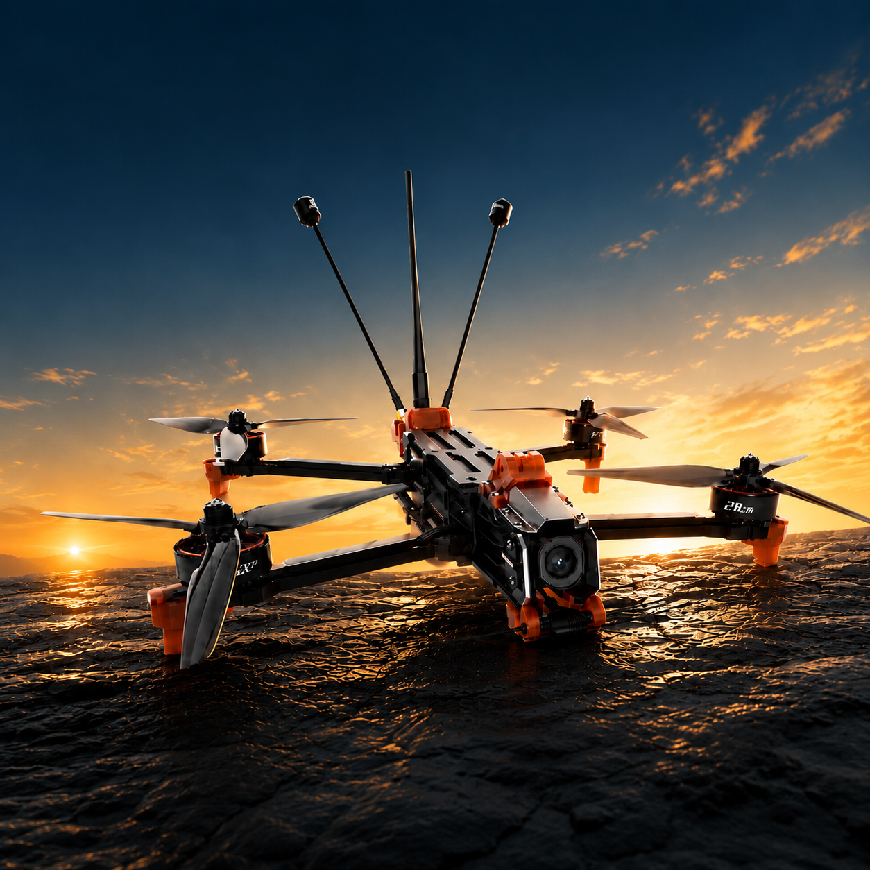 Levaplus 7" Long Range MOZ 7 V2—O4 Pro / Analog Maten 5.8G 2.5W, GPS,ELRS 2.4G, Bluetooth Tuning, Barometer