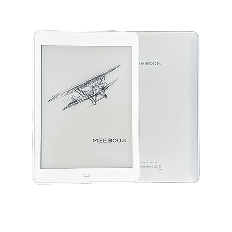 Meebook E-Reader P78 | 7.8”Eink Carta Screen 300PPI | Adjustable Smart Light | Android 11 | Quad Core | Micro-SD Slot | Support Google Play Store | 3GB+32GB | White