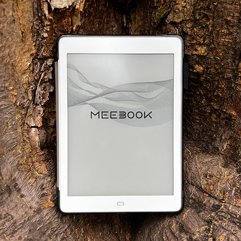 Meebook E-Reader P78 | 7.8”Eink Carta Screen 300PPI | Adjustable Smart Light | Android 11 | Quad Core | Micro-SD Slot | Support Google Play Store | 3GB+32GB | White