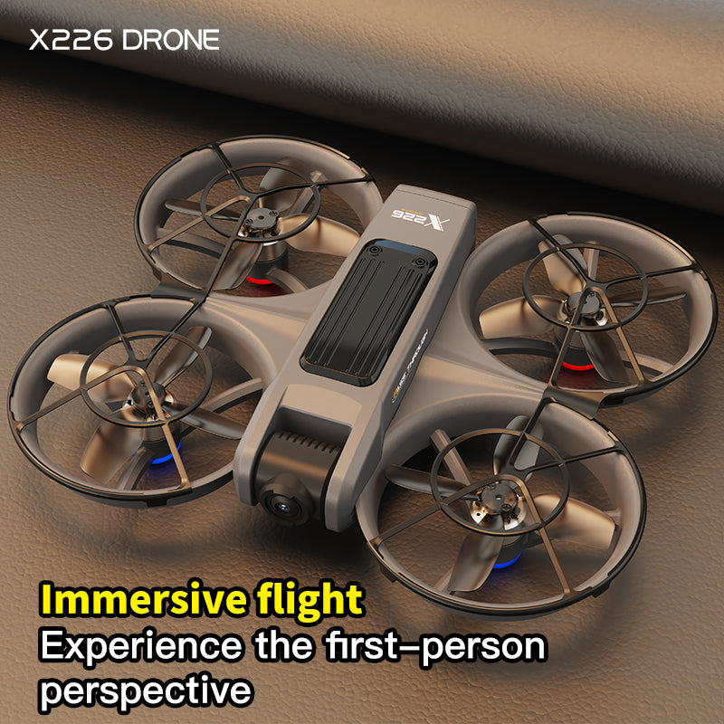 Levaplus X226 Brushless Motor VR FPV Drone - Optical Flow, Flip/Rolls, Dual Cam