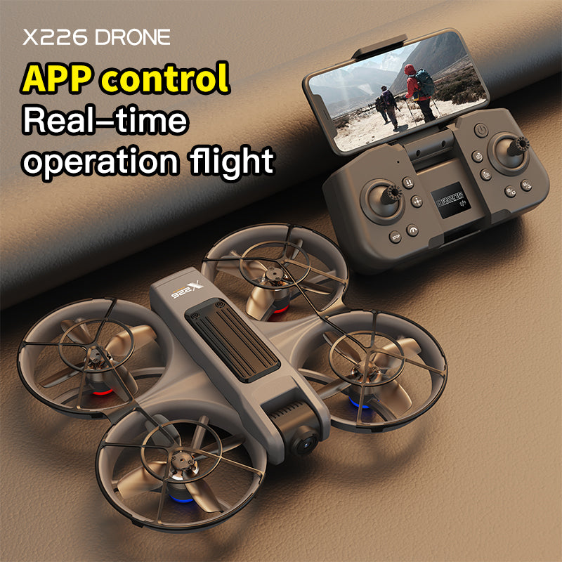 Levaplus X226 Brushless Motor VR FPV Drone - Optical Flow, Flip/Rolls, Dual Cam