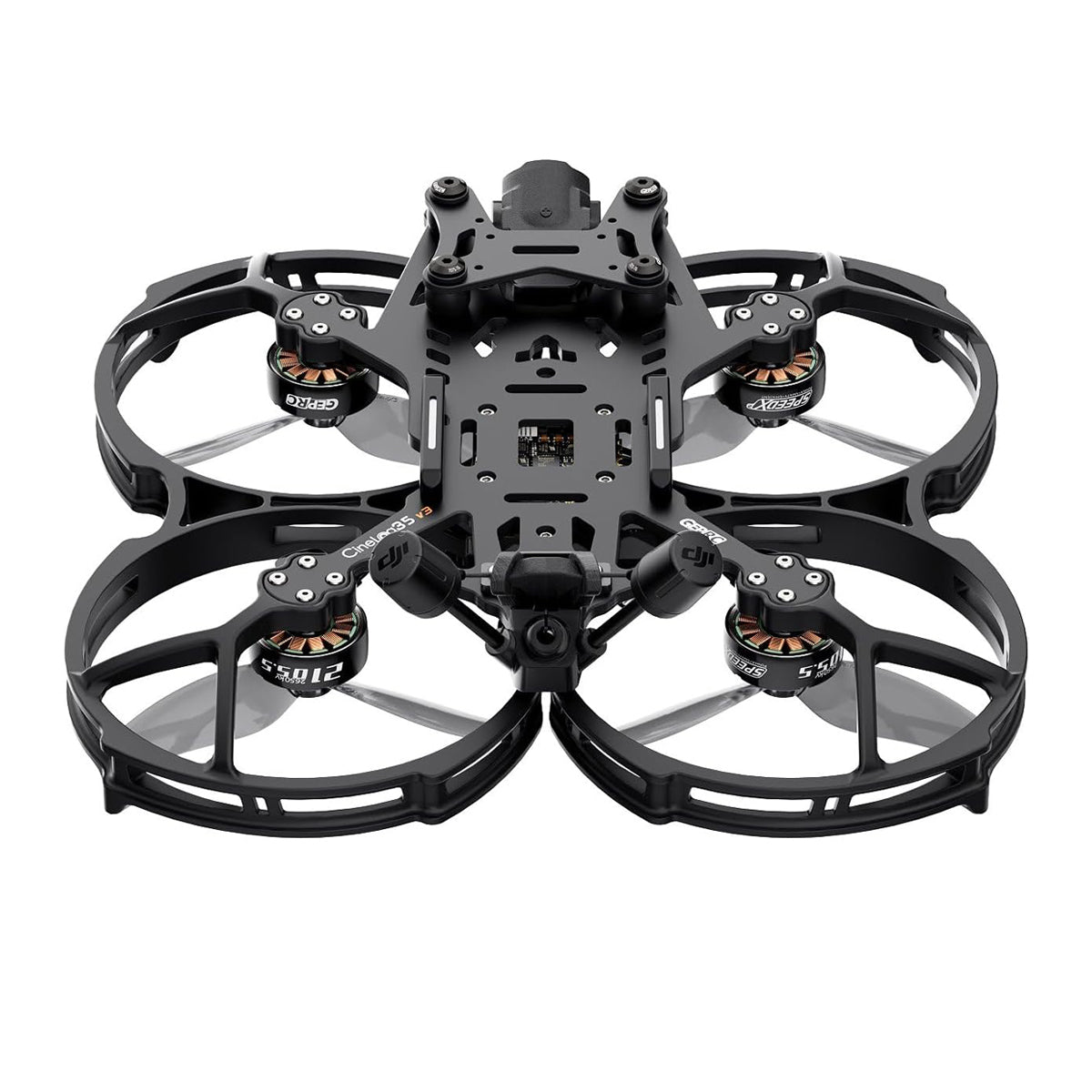 Top view of GEPRC CineLog35 V3 O4 Pro FPV Drone