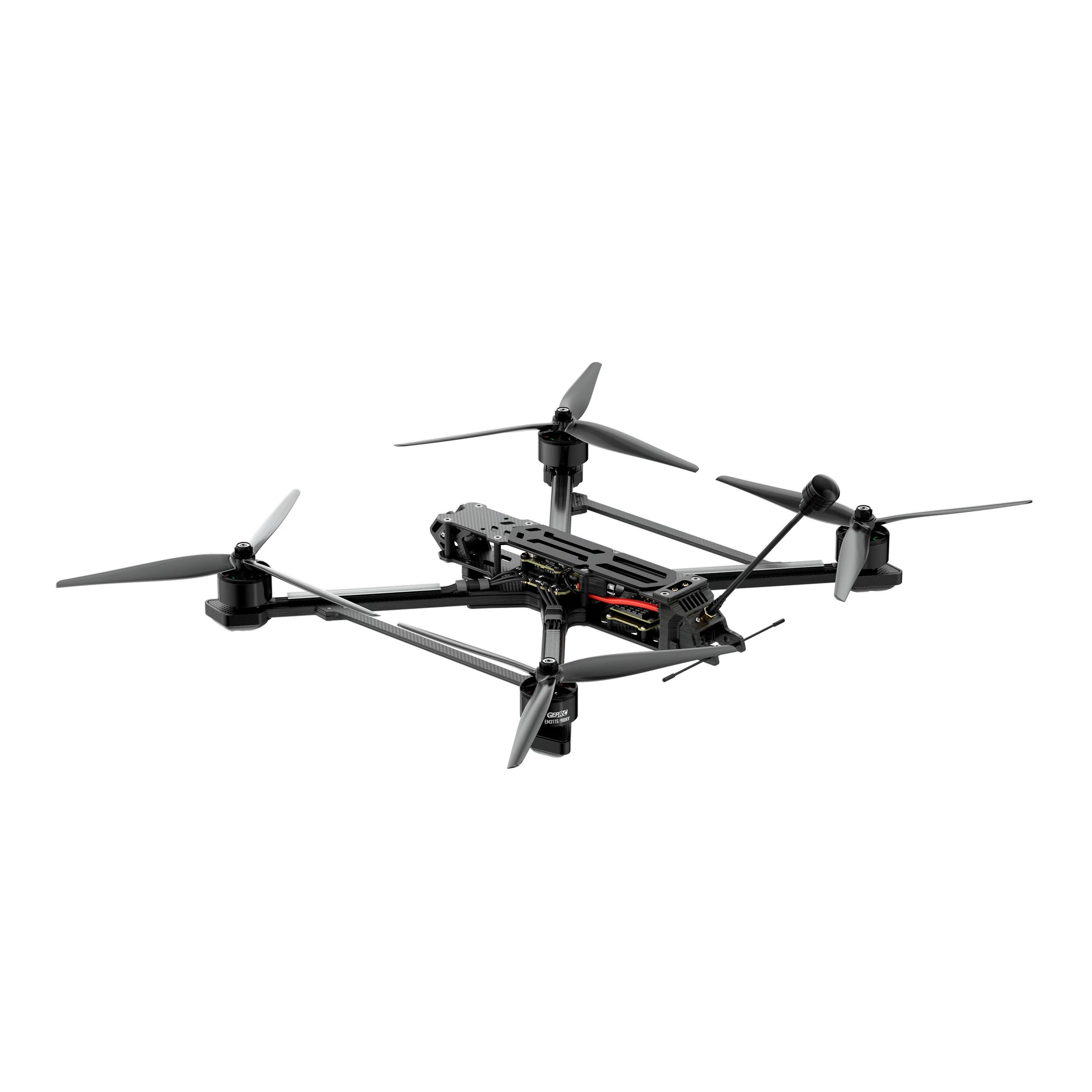 Side view of GEPRC EF10 Heavy Lift FPV Drone with 10-inch propellers