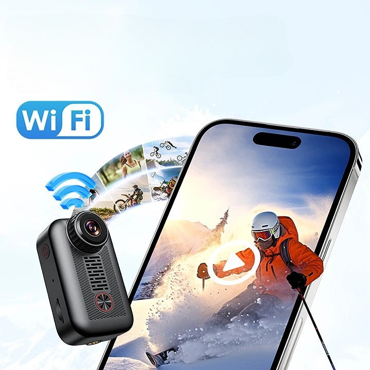 Levaplus Petcam wearable pet camera with Wi-Fi connectivity for smartphone control